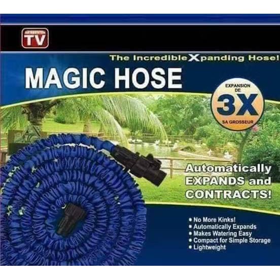 Magic Hose Expandable Flexible Plastic Hose With Spray Gun Shopee