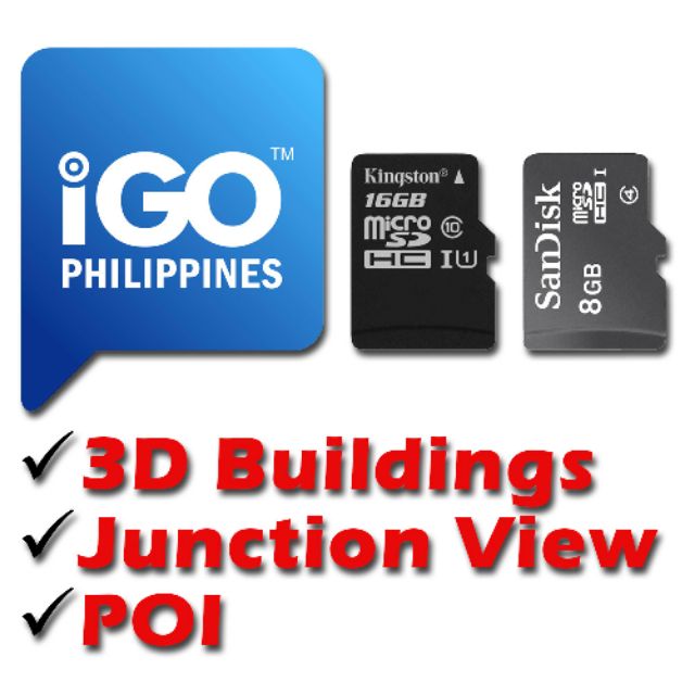 iGO Map Philippines 2020.Q2 in Micro SD Card Shopee Philippines