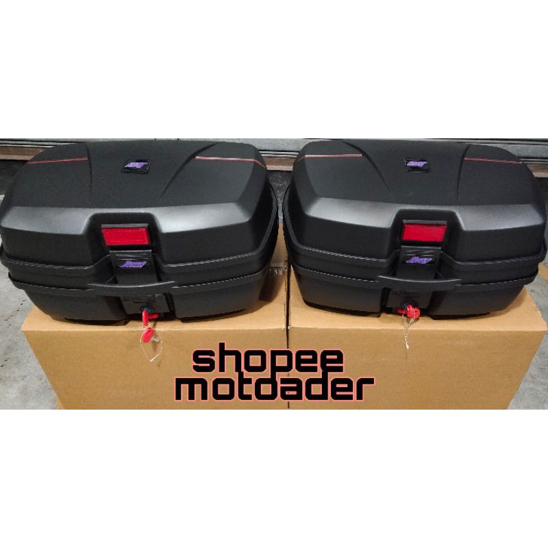 Motorcycle Top box 45 Liter RINJ Motobox Shopee Philippines