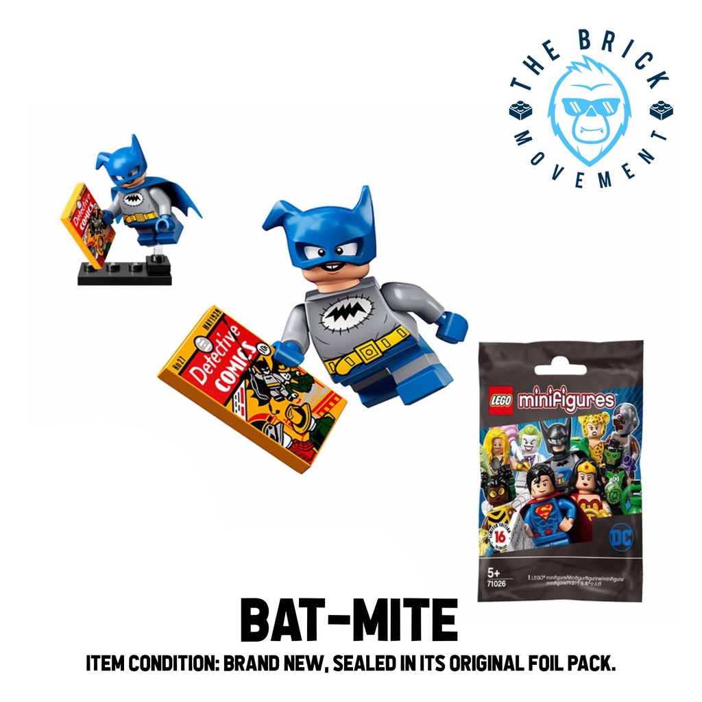 LEGO® Collectible Minifigure Series DC BatMite Minifigure Shopee