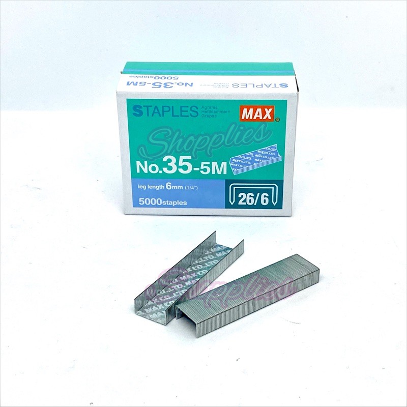 Max Staple Wire No 35 5000 staples ORIGINAL Shopee Philippines