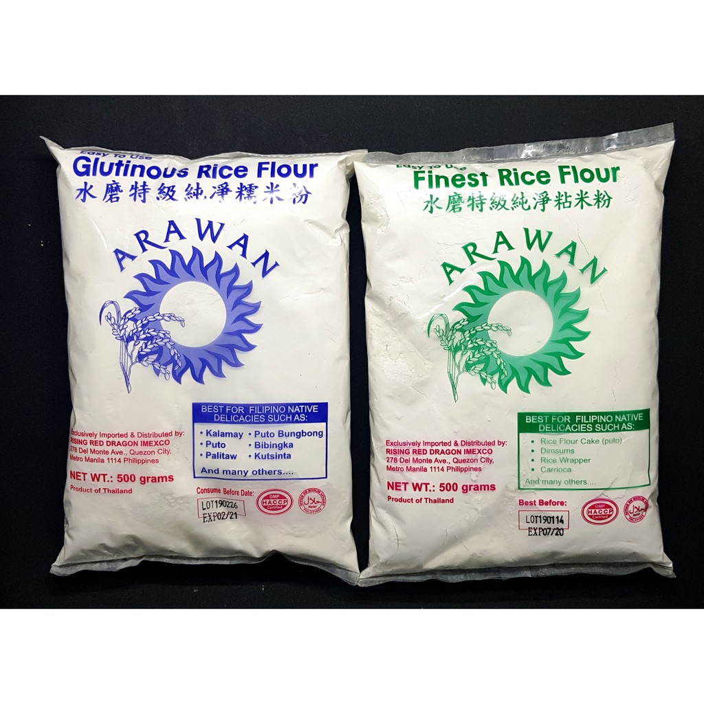 Rice Flour / Glutinous Rice Flour 500g POLAR BEAR Shopee Philippines