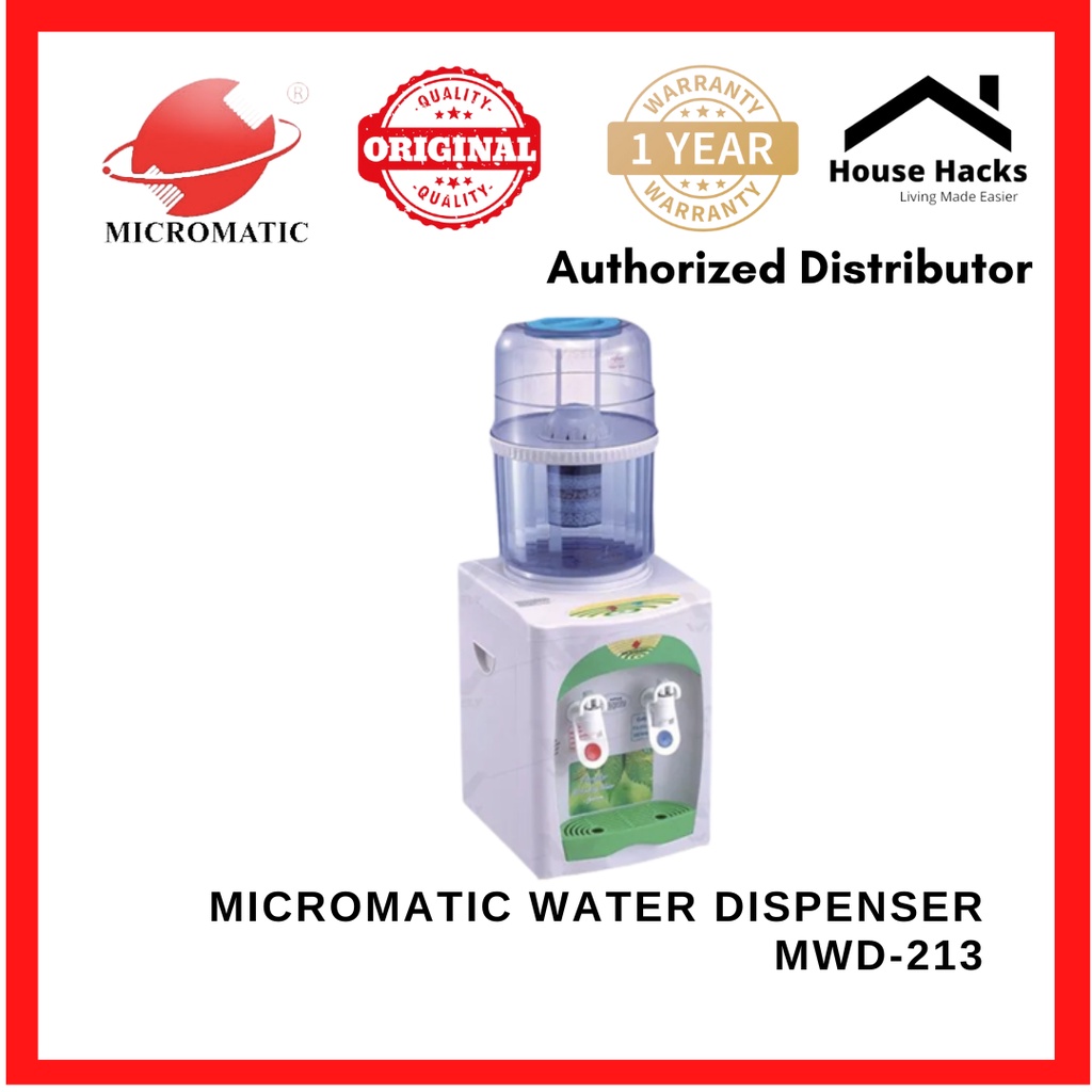 Micromatic MWD213 Water Dispenser (House Hacks) Shopee Philippines