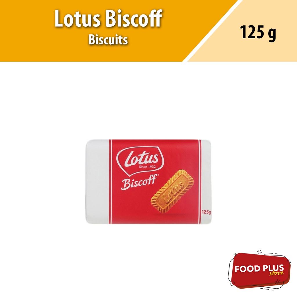Lotus Biscoff Caramelized Biscuits (125g) Shopee Philippines