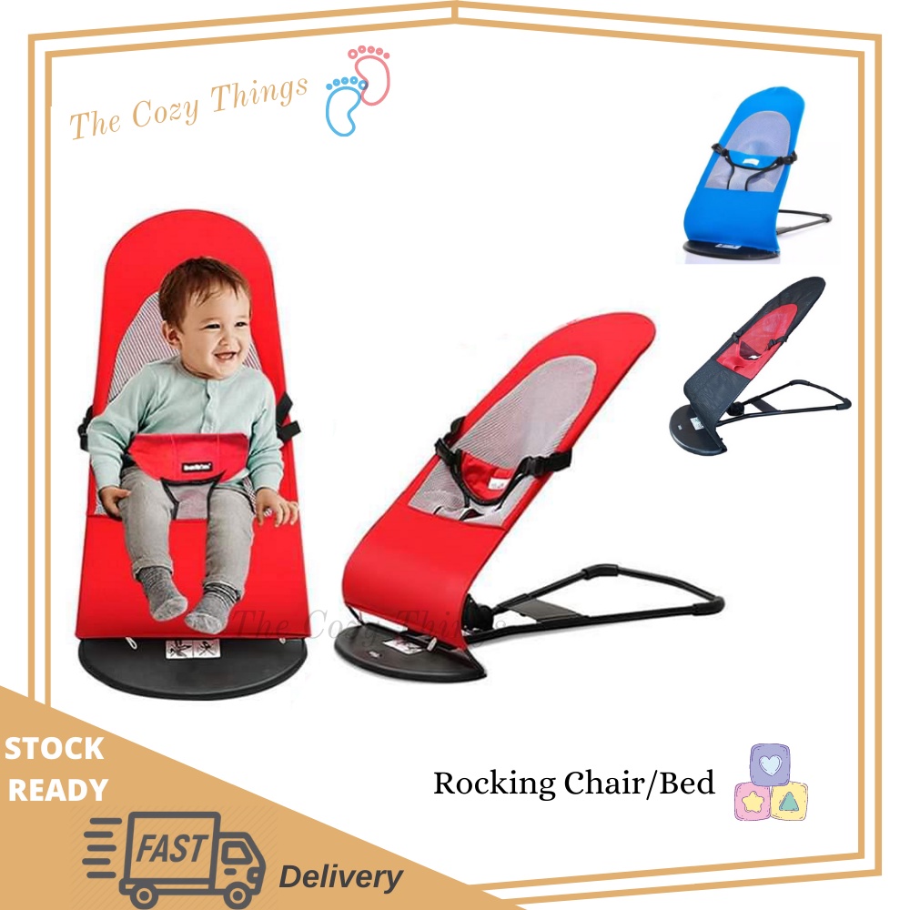 The Cozy Things Adjustable Baby Bouncer Chair Duyan Soft Baby Sleeping