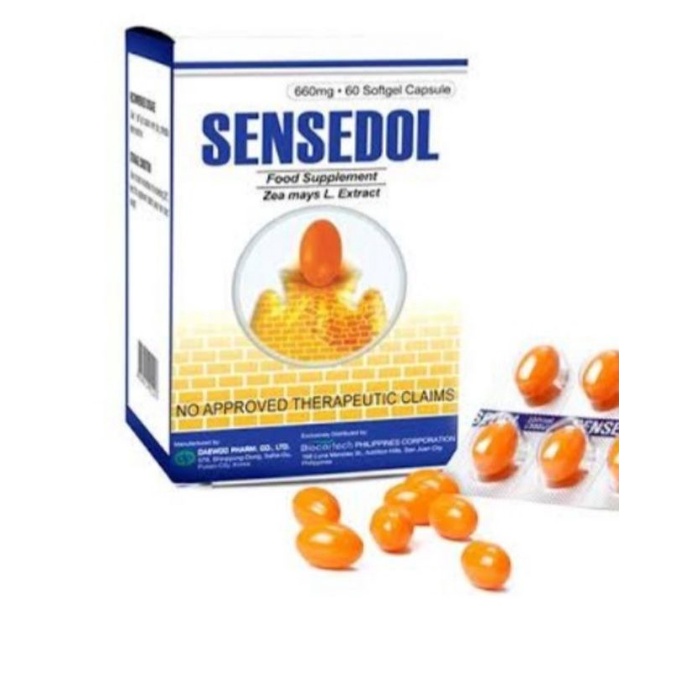 Sensedol Food Supplement softgel capsule Shopee Philippines