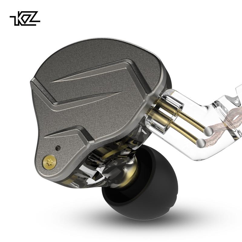 KZ ZSN Pro Metal Earphones 1BA+1DD Hybrid Bass Earbuds