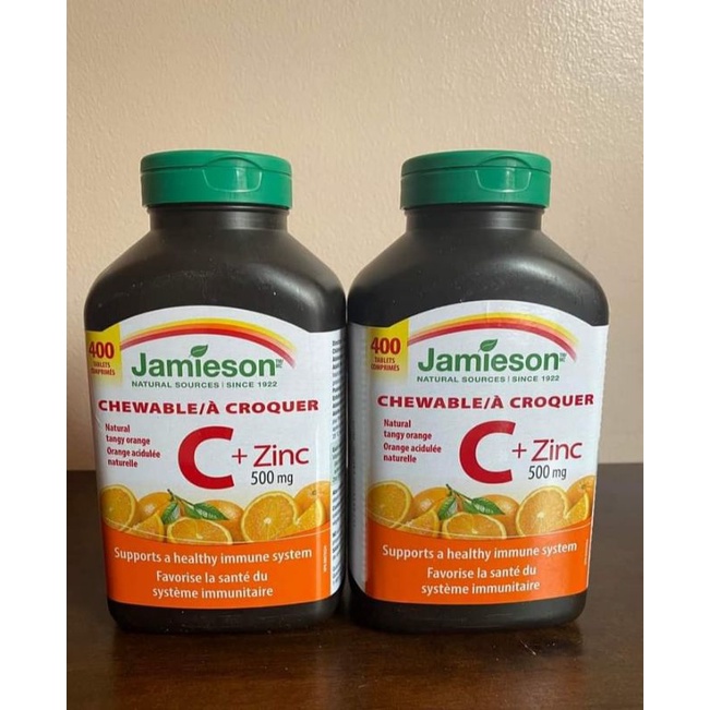 Jamieson VITAMIN C plus Zinc 500mg Shopee Philippines