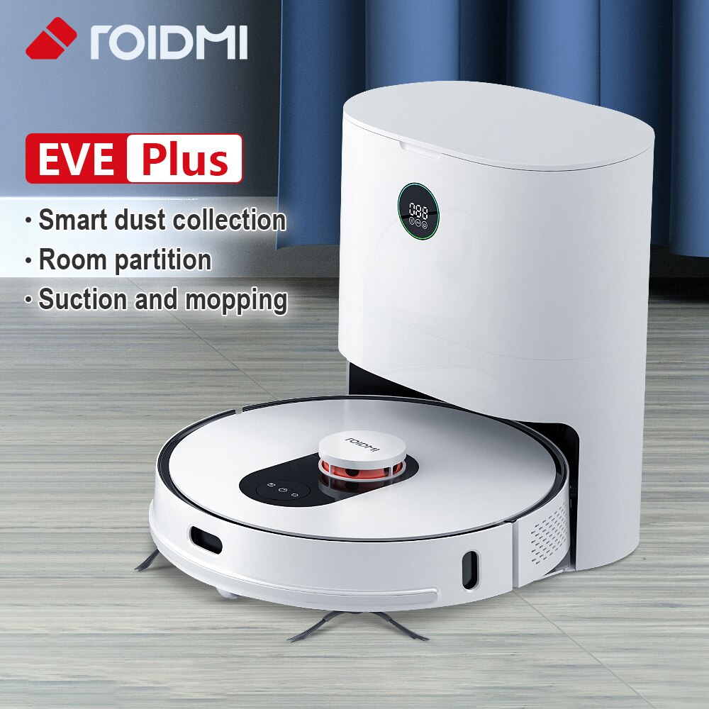 ROIDMI EVE Plus Robot Vacuum Cleaner Shopee Philippines