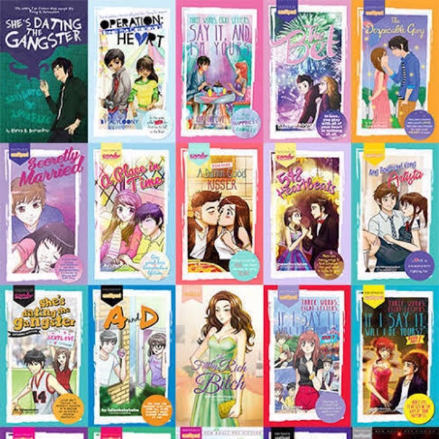 Pop Fiction Summit Media Wattpad books Shopee Philippines