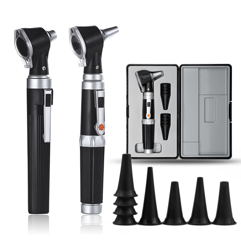 Professional otoscope otorhinolaryngology diagnostic endoscope kit