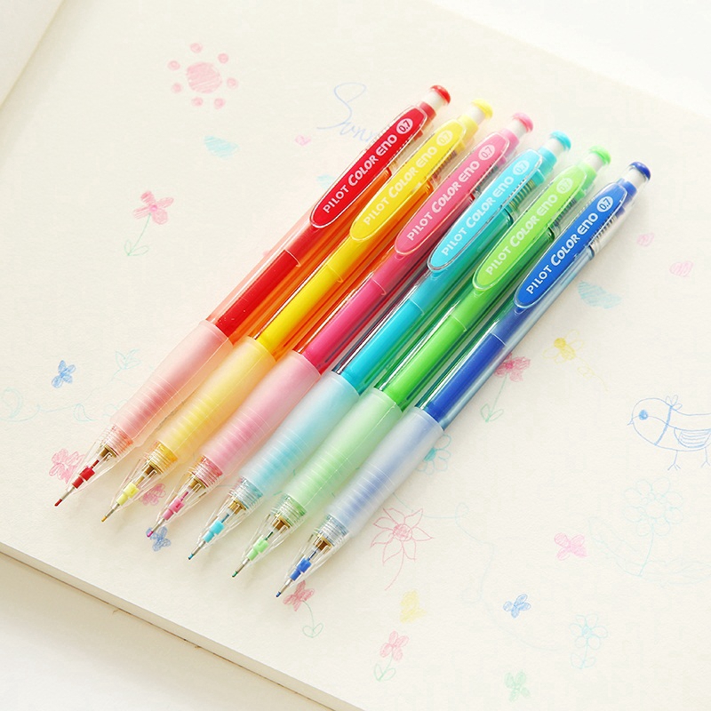 Japan Erasable Colored Mechanical Pencil HCR197 Colored Pencil 0.7mm