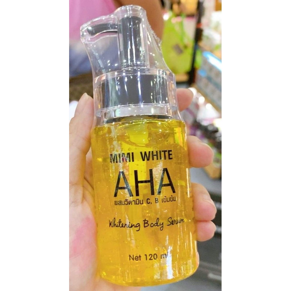 AHA MIMI WHITE JUMBO BIG WHITENING SERUM 120ML [ORIGINAL