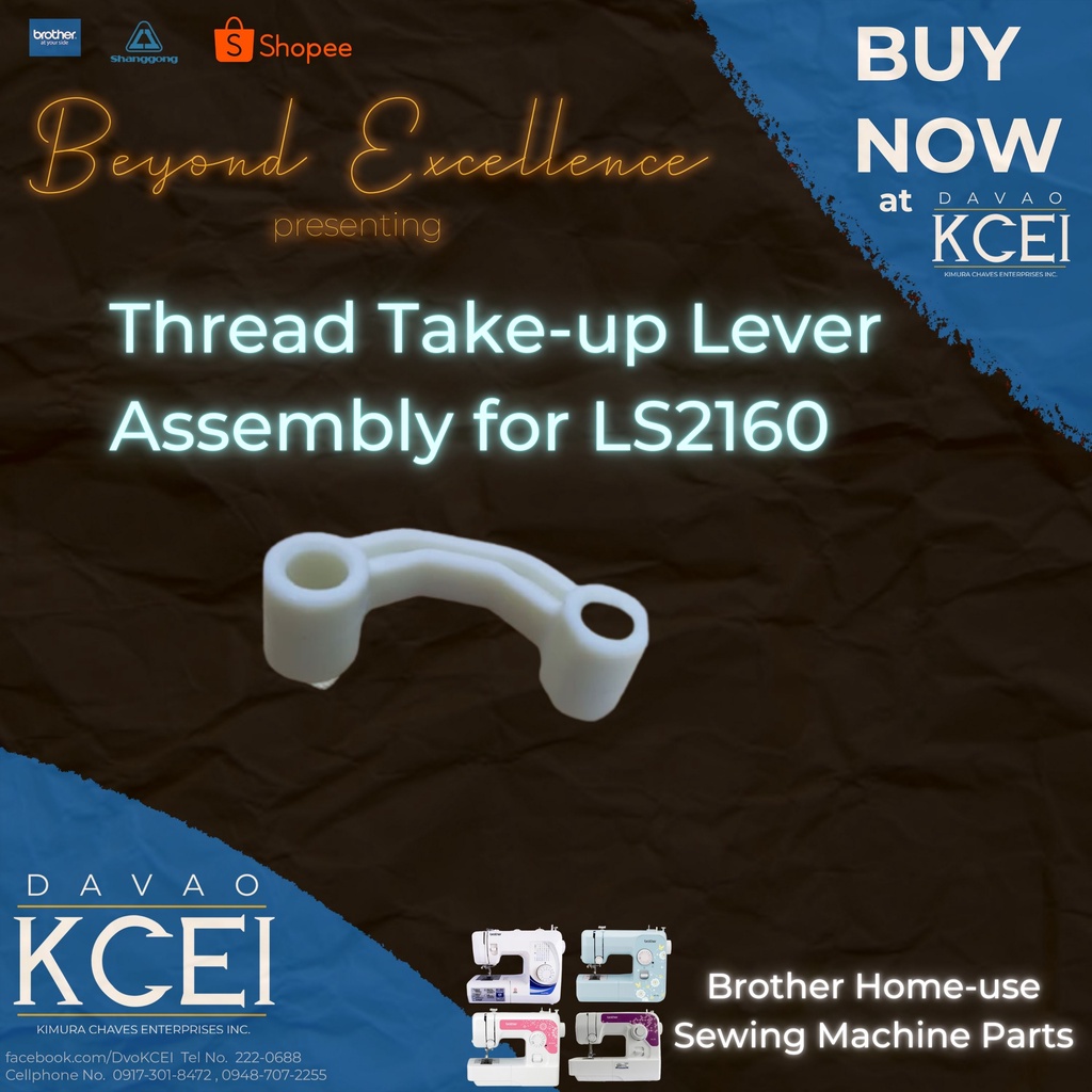 Thread Takeup Lever Assembly for Brother LS2160 Homeuse Sewing Machines Shopee Philippines