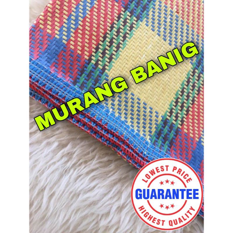 QUALITY SLEEPING MAT / PICNIC MAT / BANIG (WASHABLE/PLASTIC) Shopee