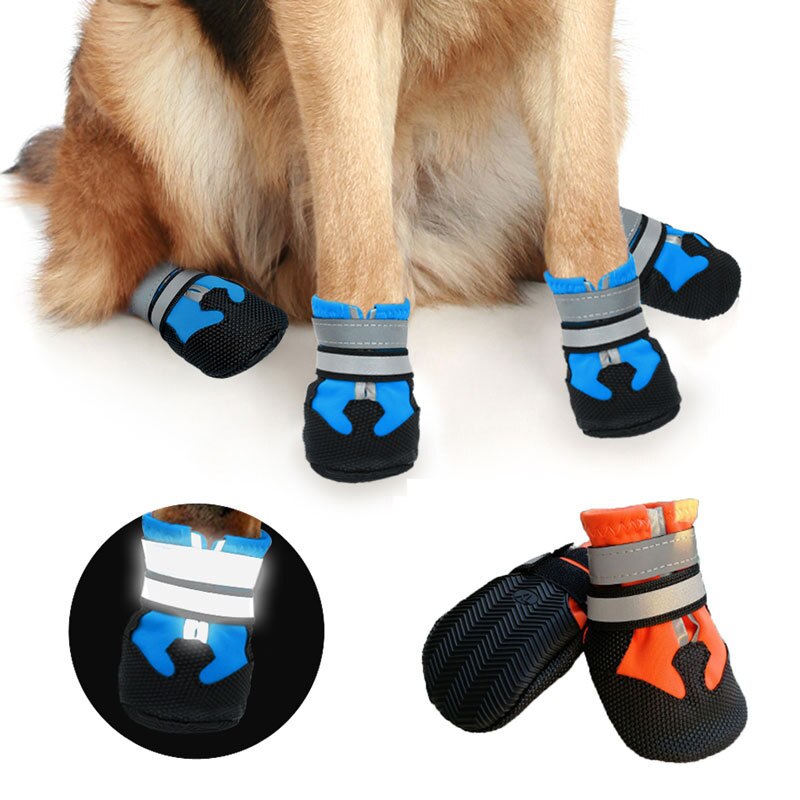 Medium And Large Pet Dog Shoes Non slip Waterproof Dogs Shoes Cover