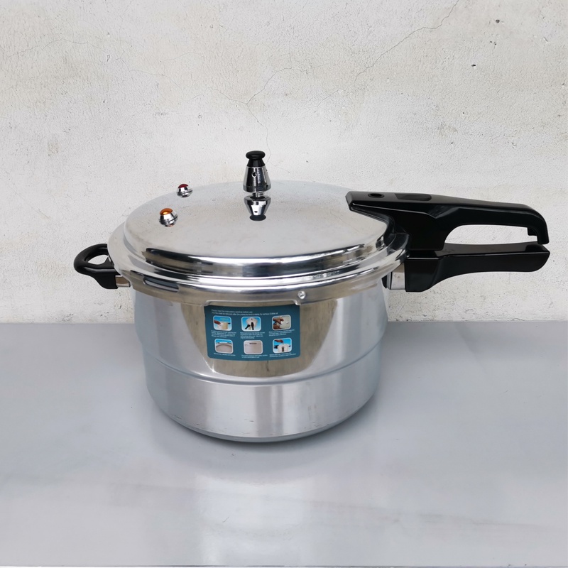 Micromatic MPC 10QC 10 Quarts Pressure Cooker 26cm (Silver) Shopee