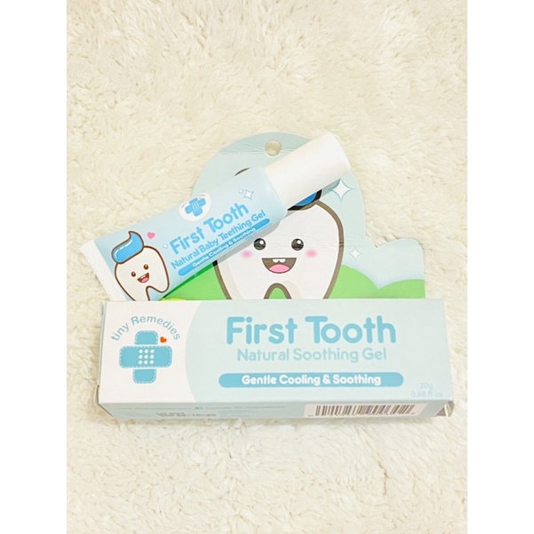 Tiny Remedies First Tooth Natural Baby Teething Relief Cooling and