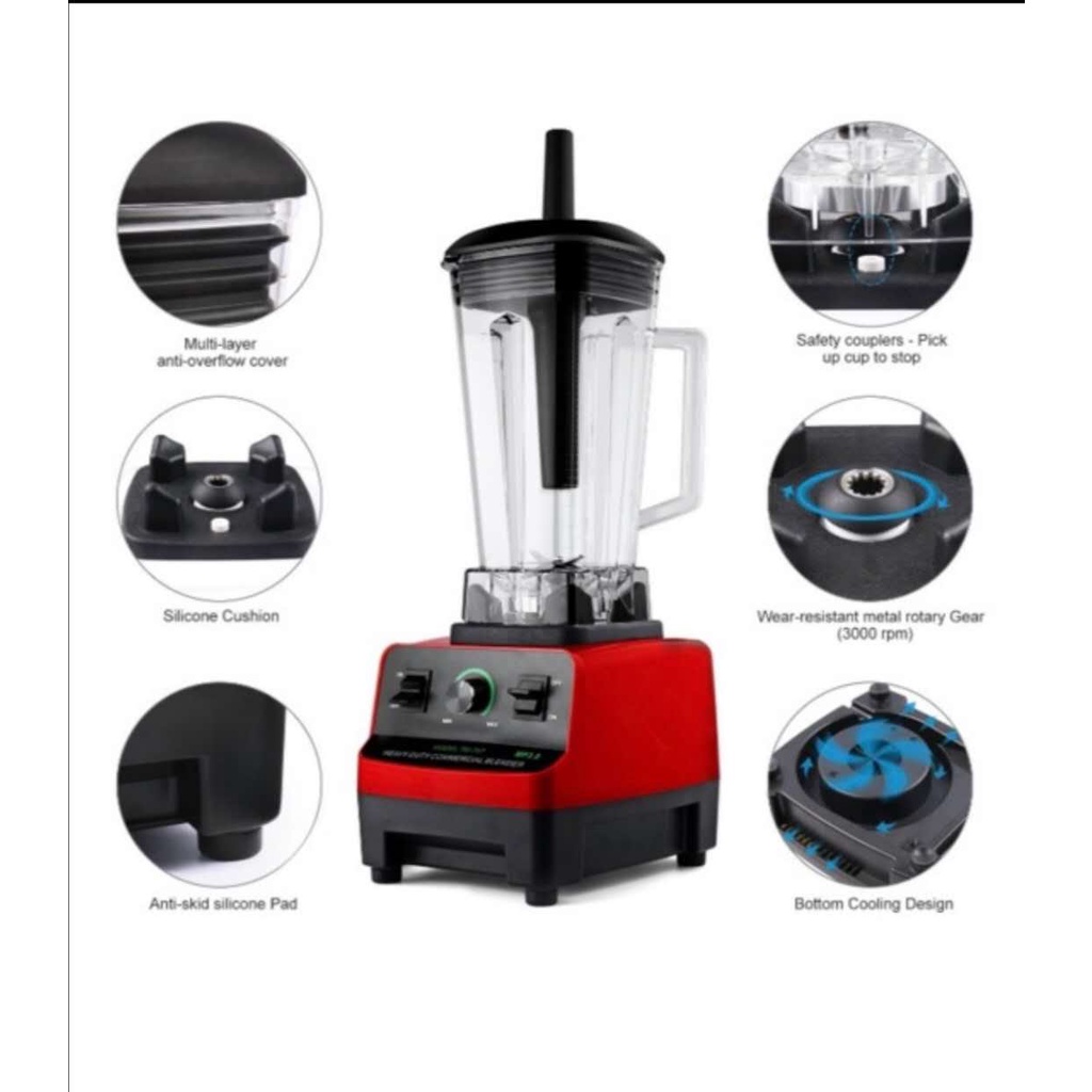 a6New Commercial Grinder Blender Living Food Diet Blender Shopee
