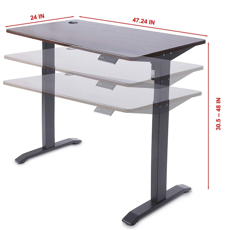 Single Motor Ergonomic Table Standing Table Adjustable