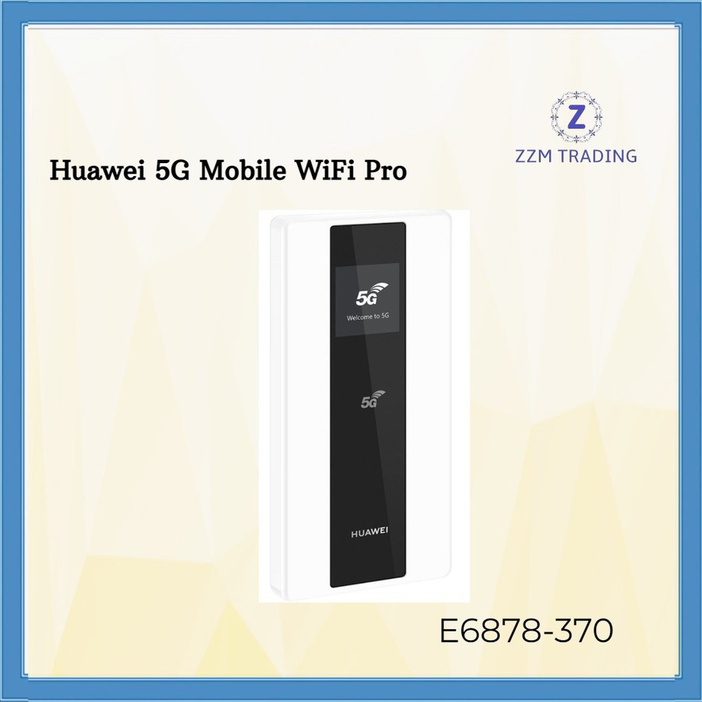Huawei 5G Mobile WiFi Pro E6878370 Huawei Mobile Broadband Shopee Philippines