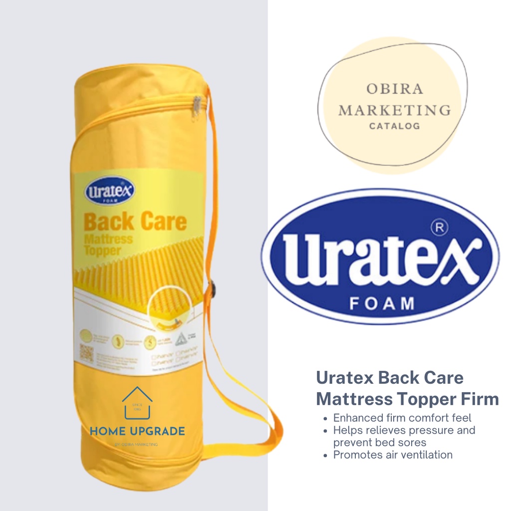 Uratex Back Care (Yellow) / BioAire Anti Sore Permahard Egg Mattress