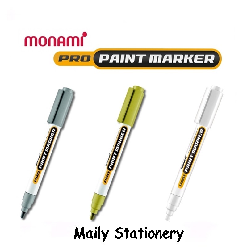 Marker pen Wood writing pen Car rubber writing pen Steel writing pen Monami model PRO PAINT