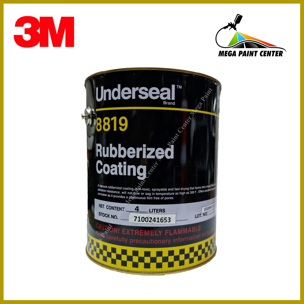 3M Underseal Rubberized Coating, 4Liters (8819) Shopee Philippines