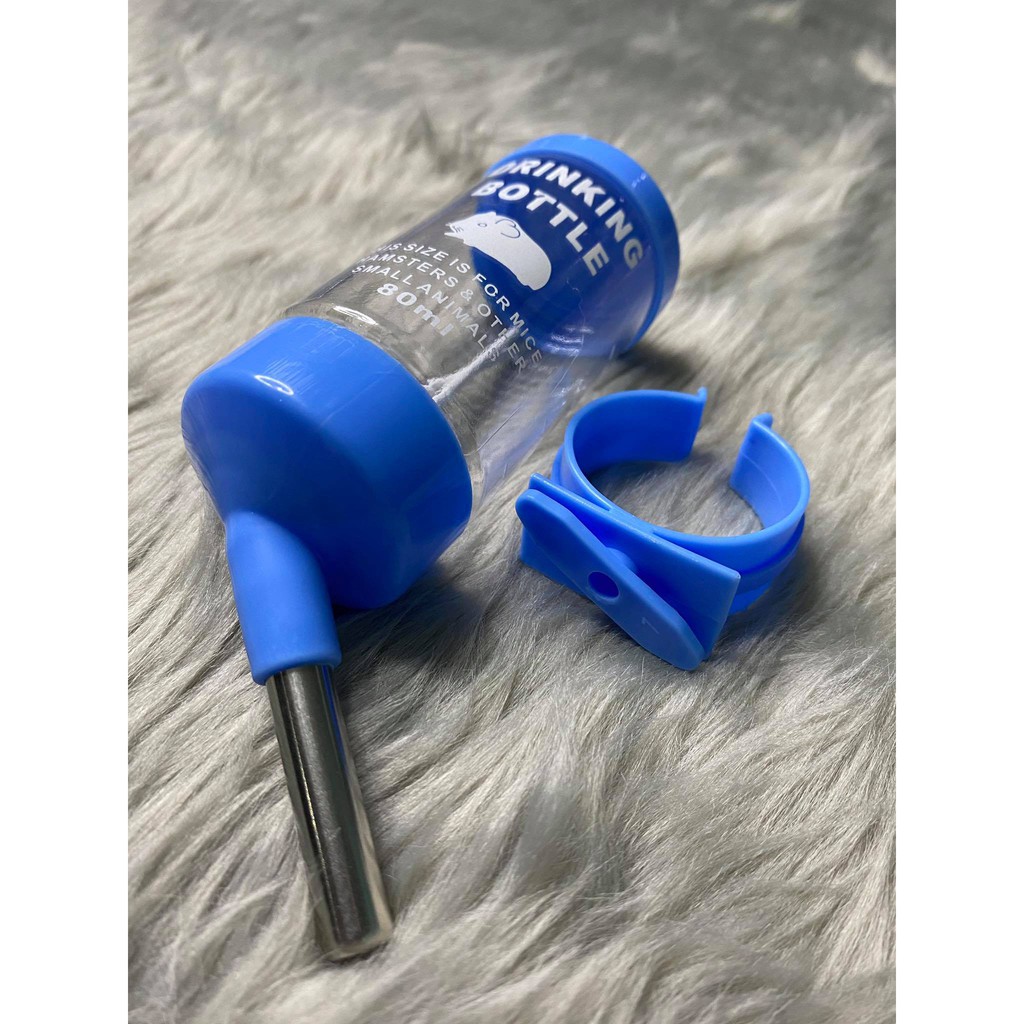 Pet Water Bottle Plastic Hanging Hamster Guinea Pig Rabbit Dog Kitten