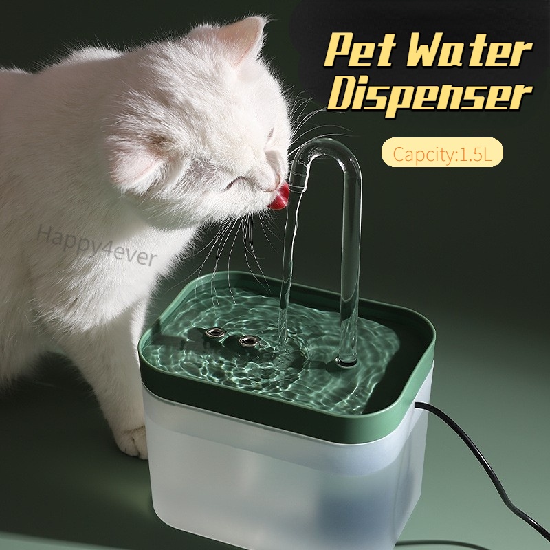 Automatic Pet Dog Cat Water Dispenser Fountain Pet Dog Cat Water Loop