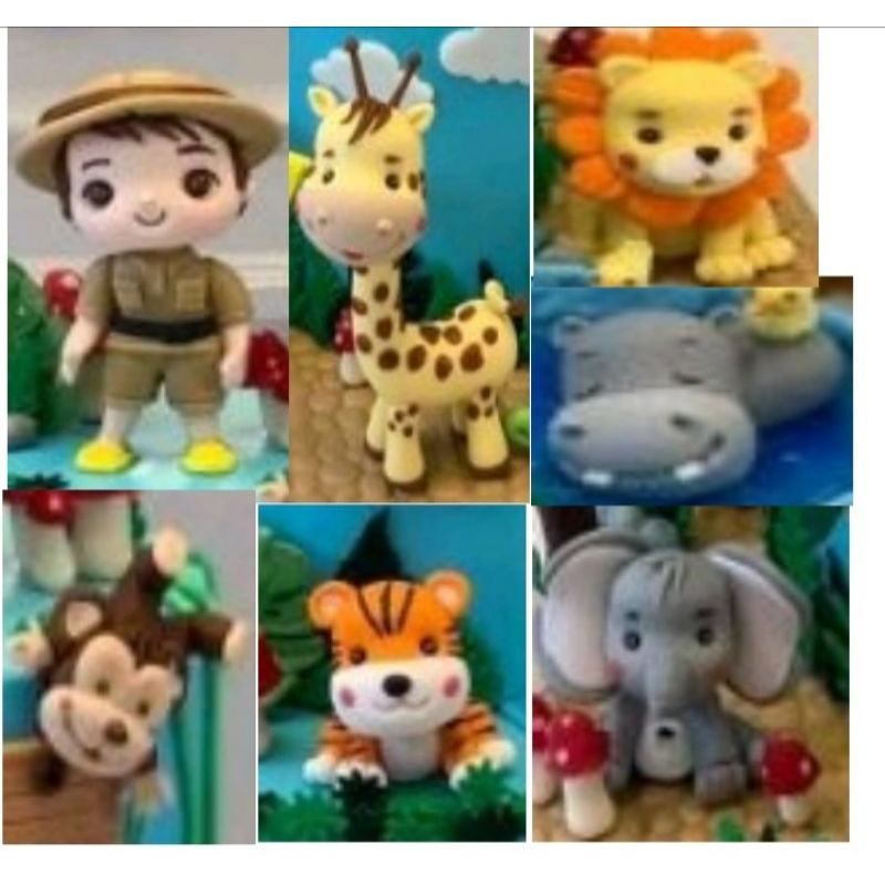 safari set edible cake topper Shopee Philippines