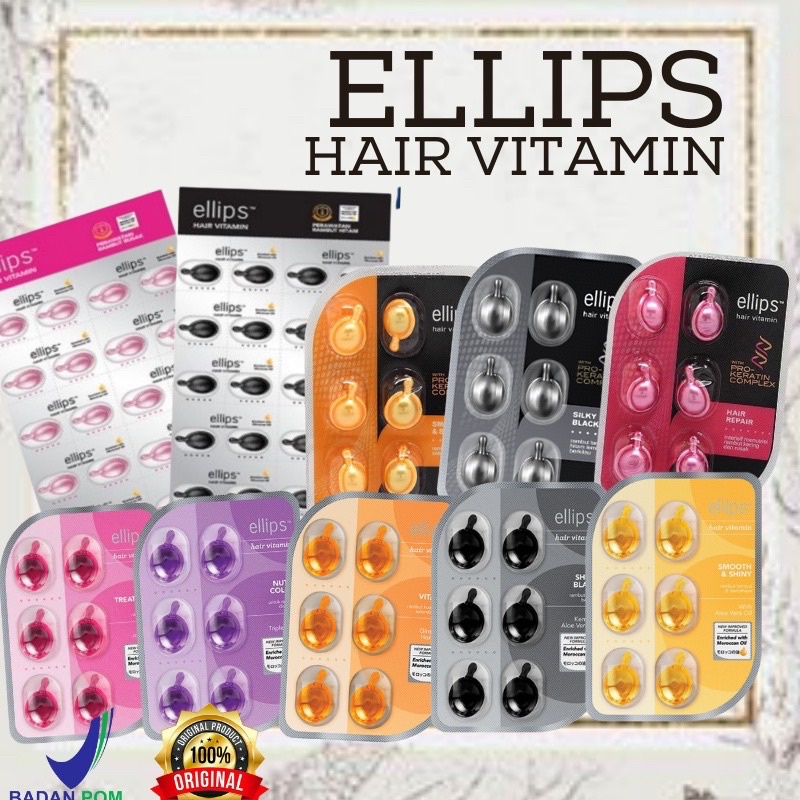 ELLIPS Ellipse HAIR vitamin with (Pro Keratin Complex)/Ellipse HAIR