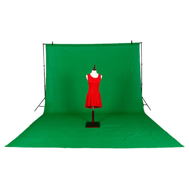 3X6m Cotton Chromakey Green Screen Muslin background cloth