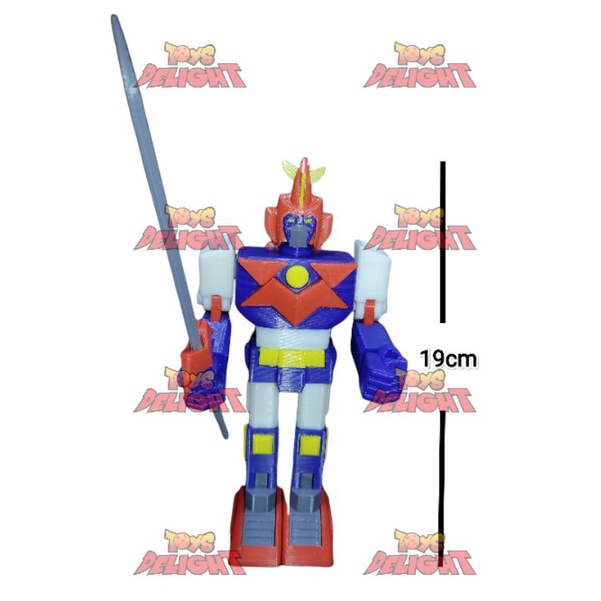 Voltes V Voltes 5 19cm printed action figure Shopee Philippines