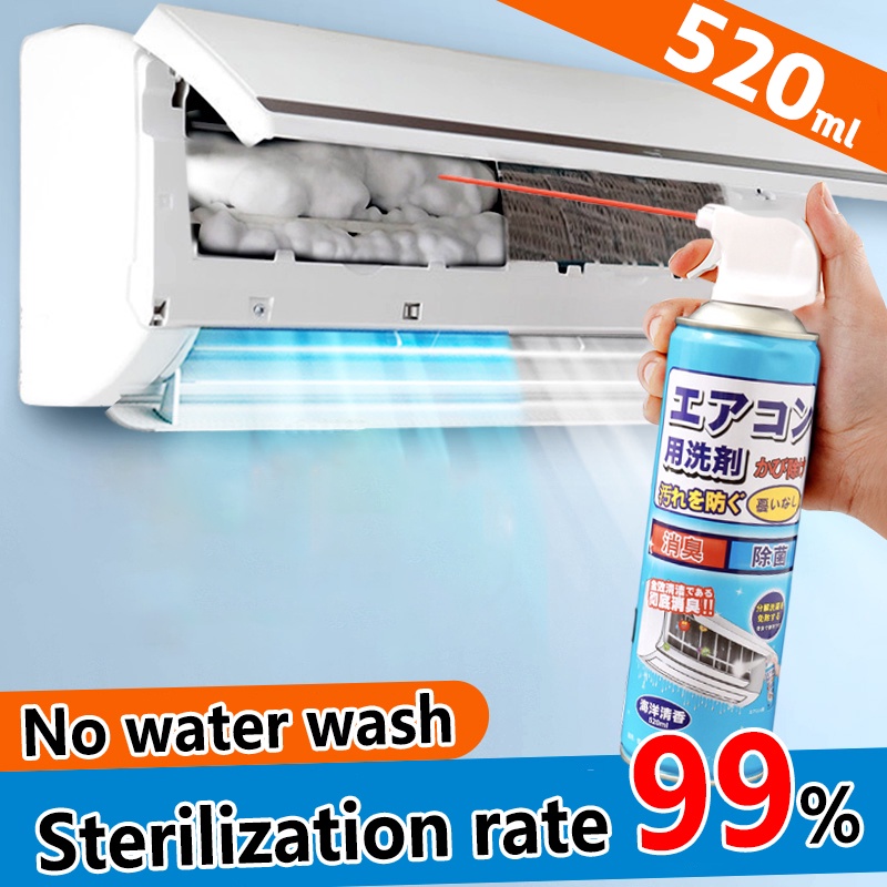 Aircon cleaner spray foam 520ml Air conditioner cleaner spray No