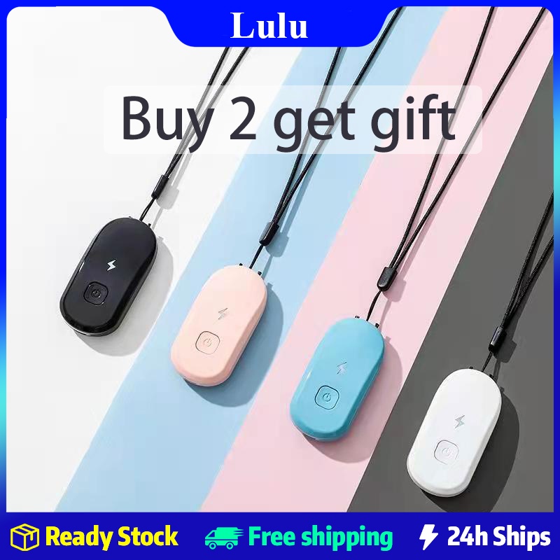 New Anti Virus Air Purifier Necklace For Woman / Kids / Adults Pink