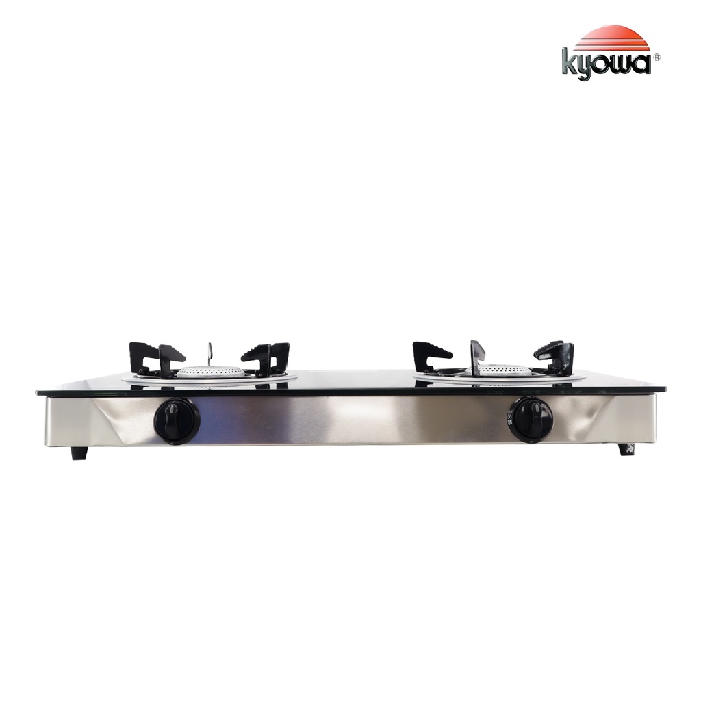 Kyowa Glass Top Double Burner Gas Stove KW3568 Shopee Philippines