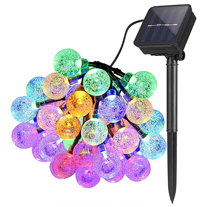 XH610 30 LED Solar String Lights Waterproof Outdoor Solar Light