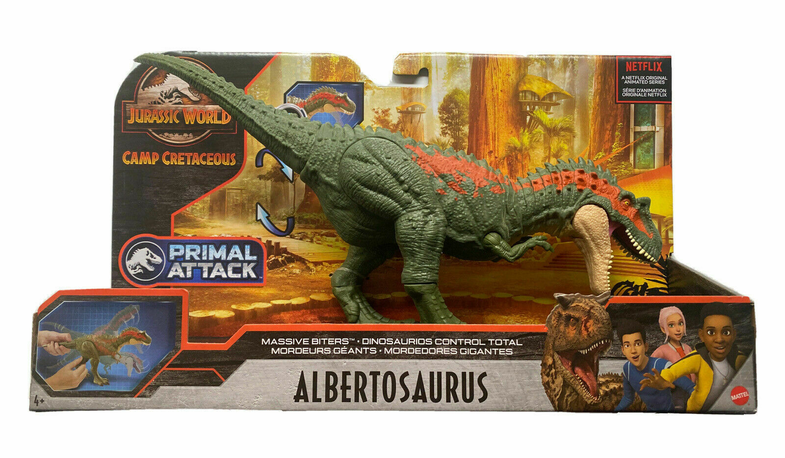 Jurassic World Camp Cretaceous Albertosaurus Massive Biters Primal