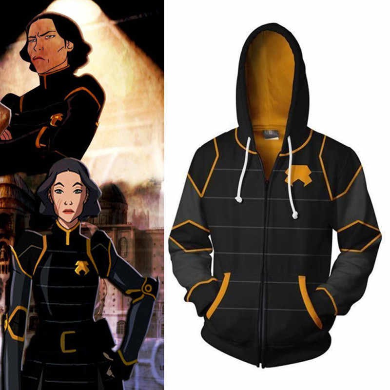 Avatar Hoodie LinBeiFong Jacket Earth Kingdom Uniform Unisex The Last