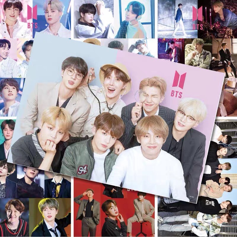 BTS NEW Era poster 1 set for 8pcs// KPOP Shopee Philippines