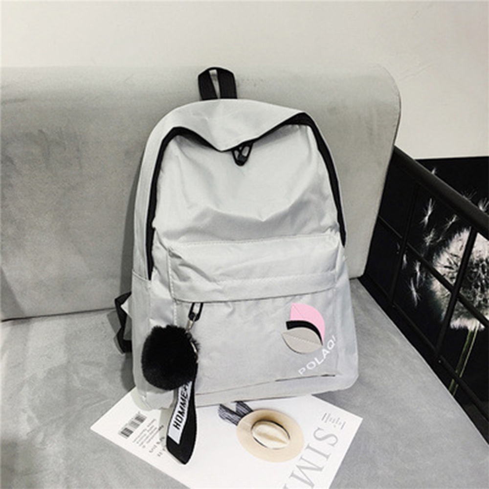 Green Mint Felly Canvas Korean Backpack Shopee Philippines