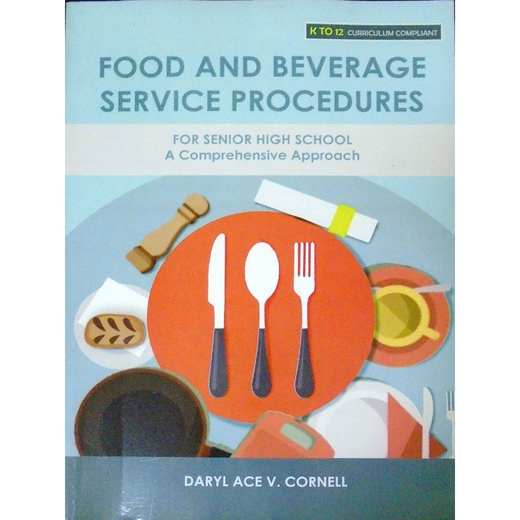 FOOD AND BEVERAGE SERVICE PROCEDURES For Senior High School K to 12