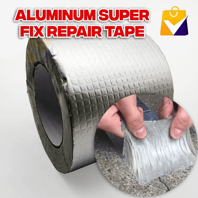 Super Fix Roof Leak Repair Waterproof Aluminum Foil Butyl Rubber Tape