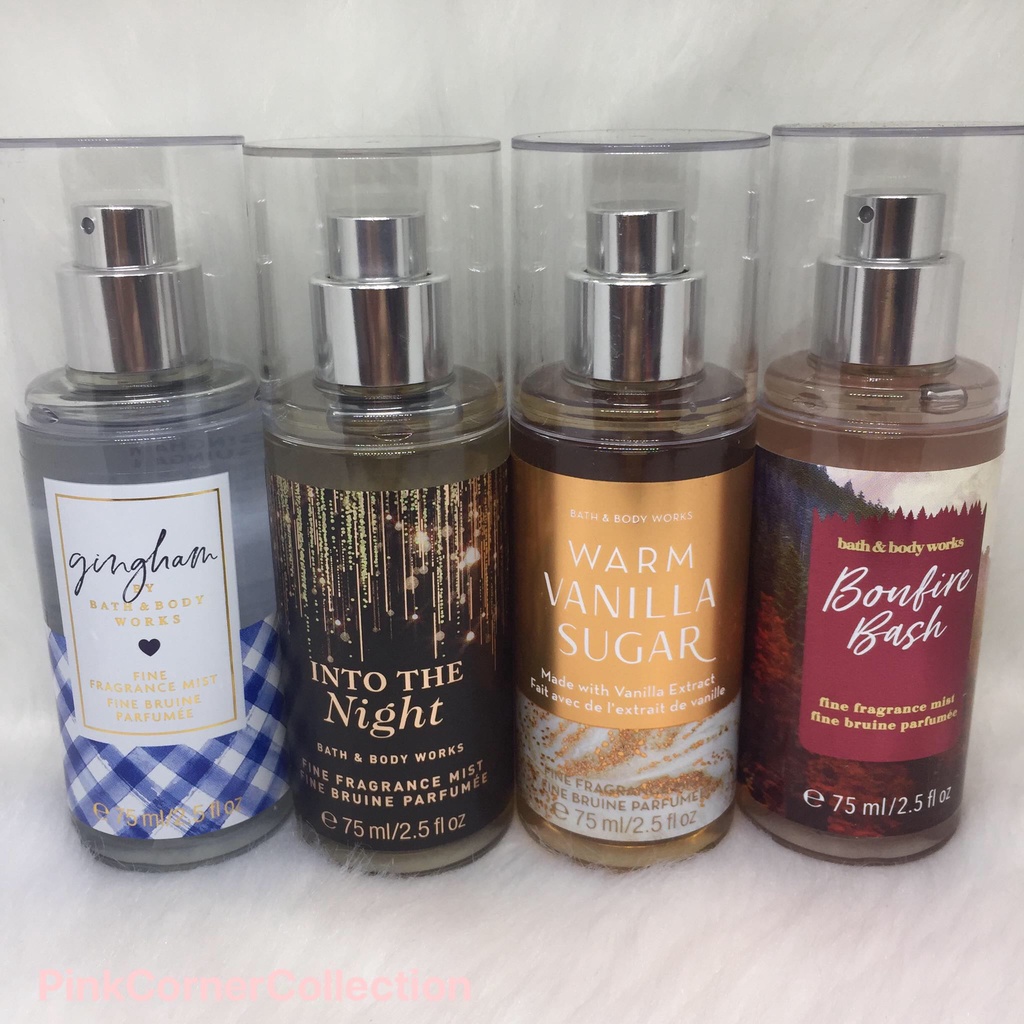 Bath and Body Works Mist Travel Size 75ml/88ml Shopee Philippines