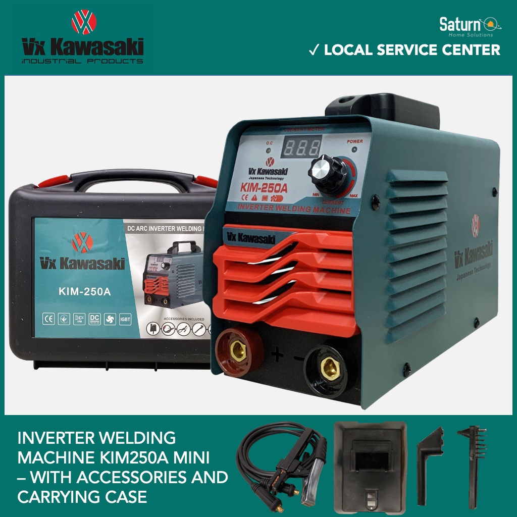 VX KAWASAKI Portable Inverter Welding Machine KIM250A Genuine Japan