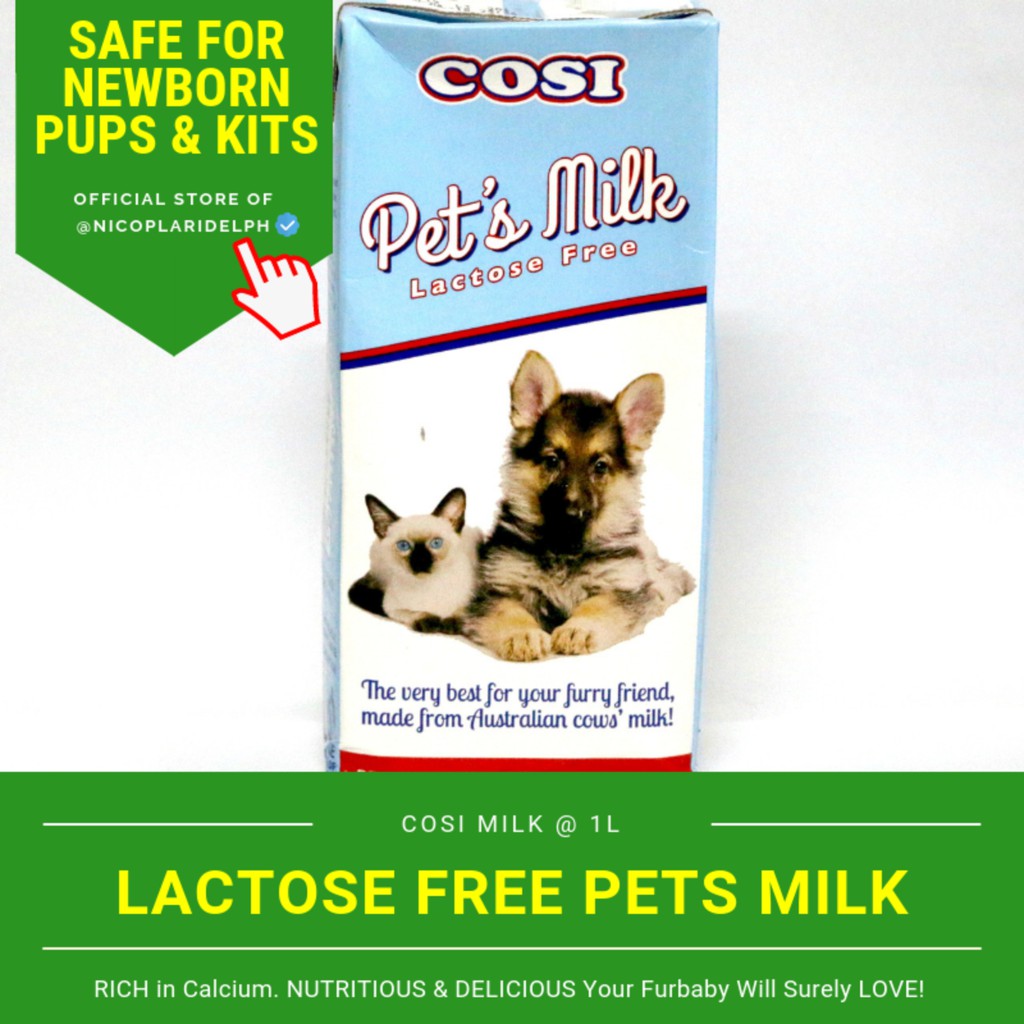 Cosi Pets Lactose Free Milk for Dogs and Cats of All Stages (1L) [PRICE