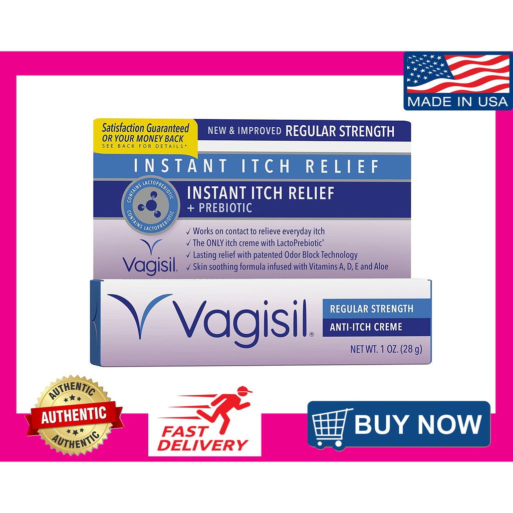 Vagisil Regular Strength AntiItch Feminine Cream from Yeast Infection