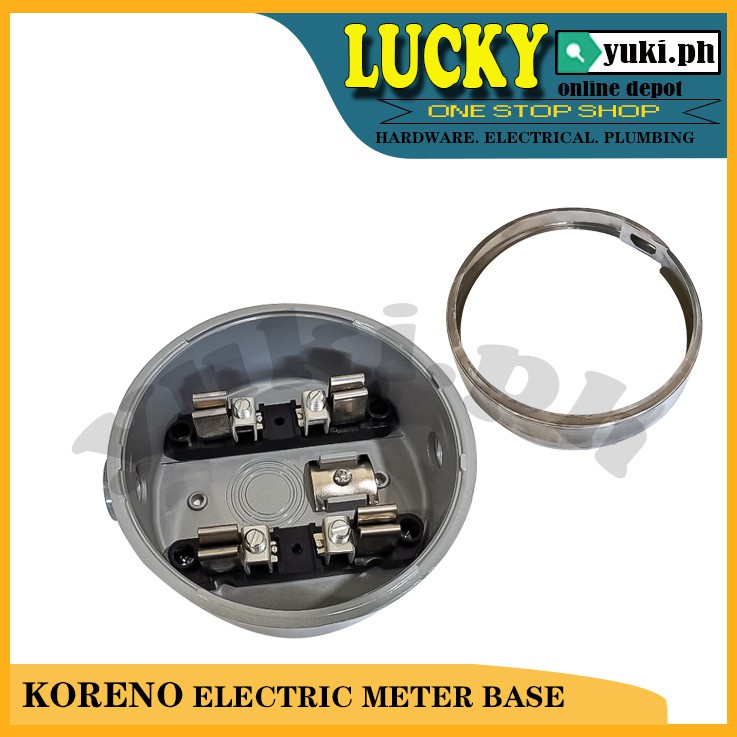 submeter electric KORENO ELECTRIC METER BASE (SIZE 1/2", 3/4", 1