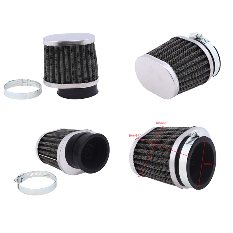 50mm Air Filter Universal Fit Motorcycle replacement Parts Shopee